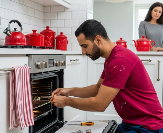 صيانة فرن ال جي