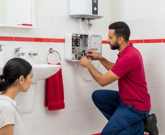 صيانة سخان ال جي